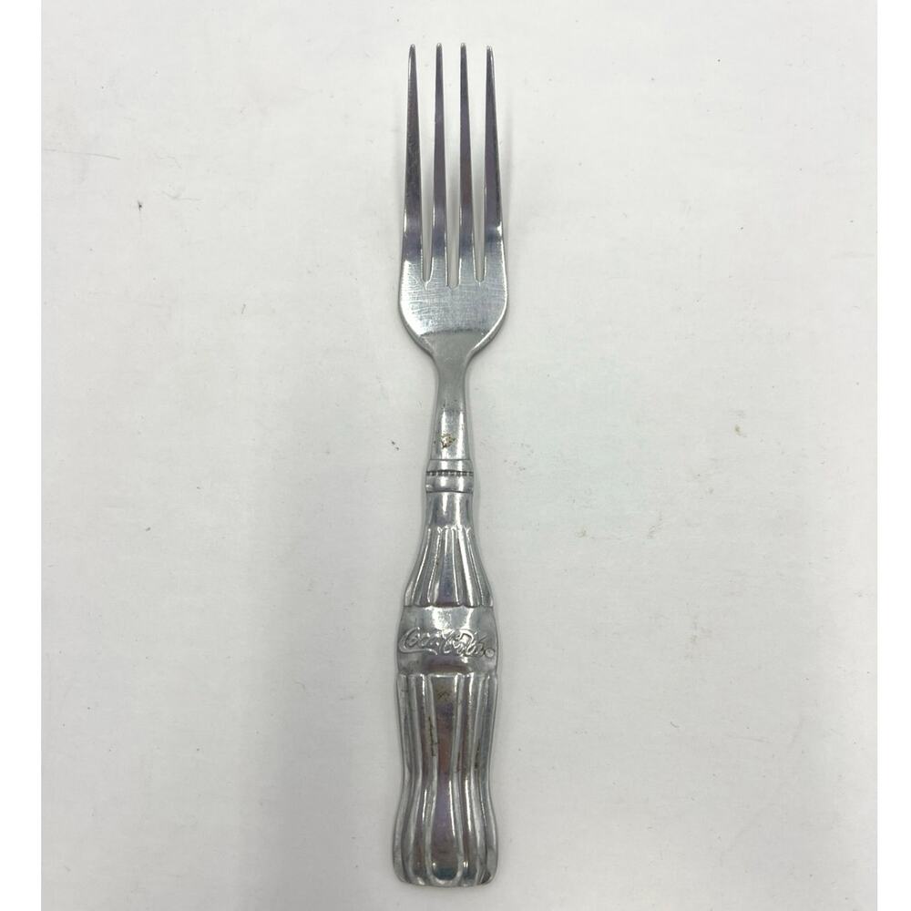 Antique Vintage Gibson Stainless Steel Collectable Coca-Cola Bottle Fork 6.5"